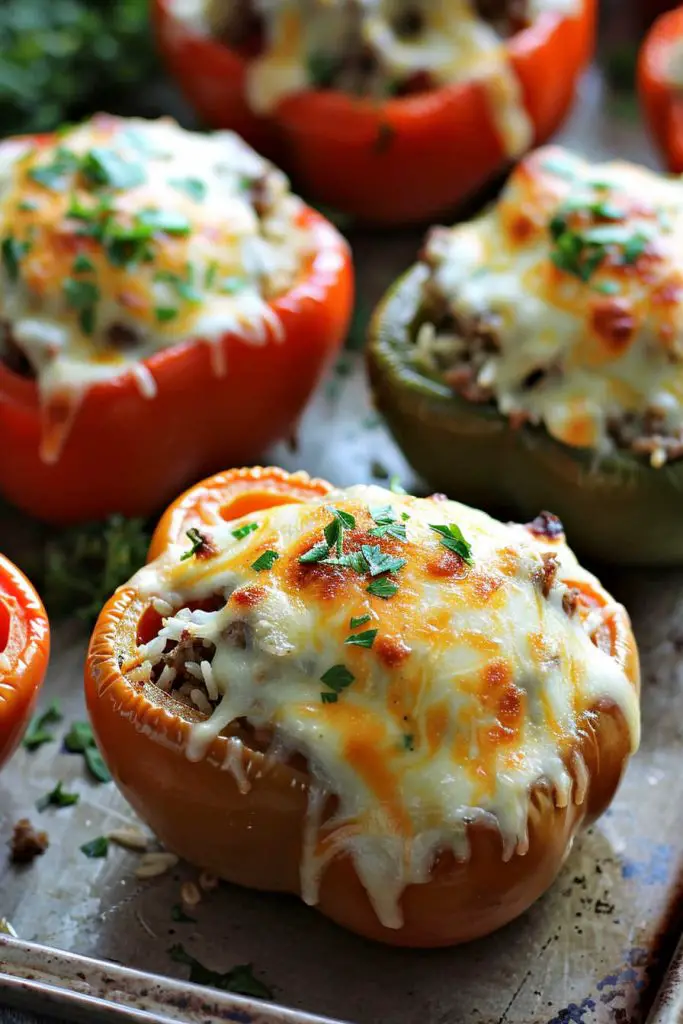 roasted-stuffed-bell-peppers