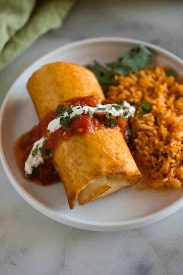 Chicken Chimichangas