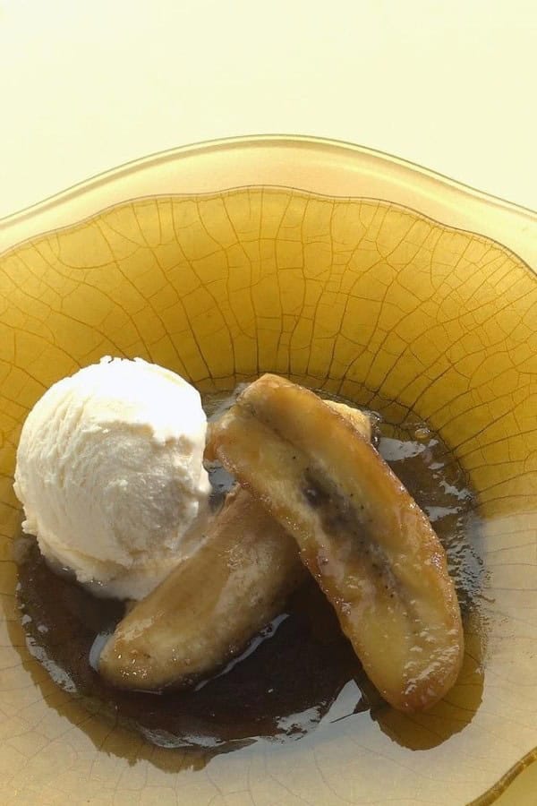 CARAMELIZED BANANAS