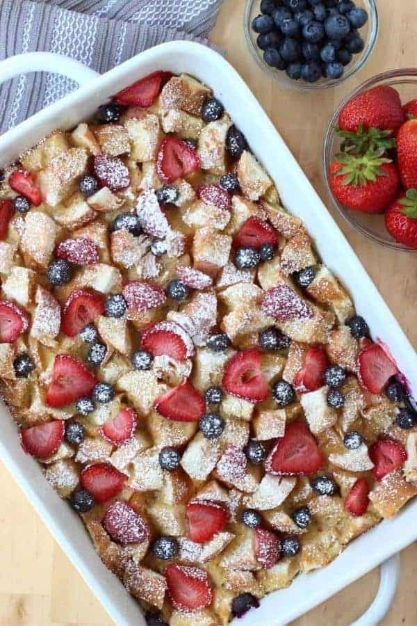 BERRY FRENCH TOAST CASSEROLE