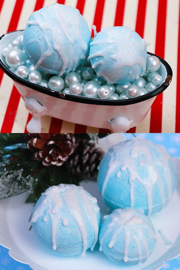 Winter Storm Icicle Bath Bombs