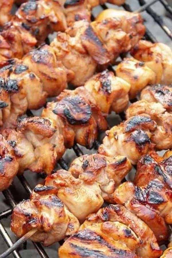 GRILLED FILIPINO CHICKEN KEBABS