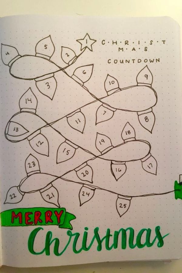 CHRISTMAS LIGHTS COUNTDOWN