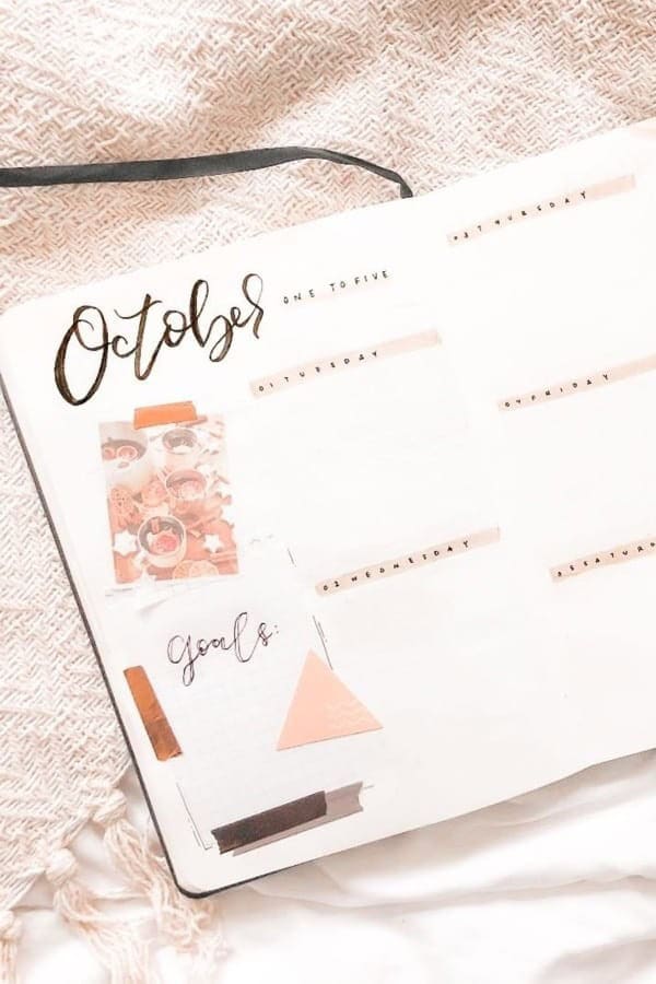 Pastel Fall Spread