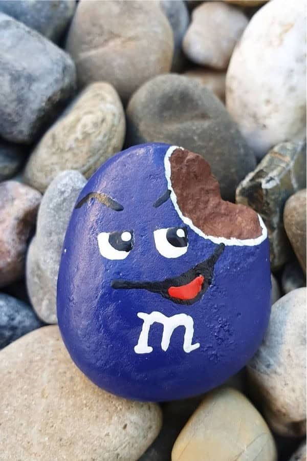 M&M Painted Stone