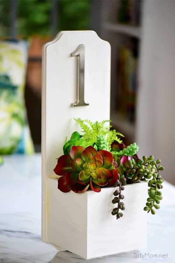 Address Planter Box