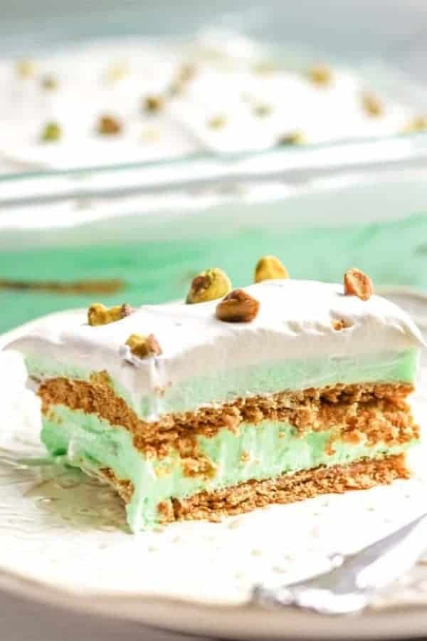 Pistachio Pudding Icebox Cake