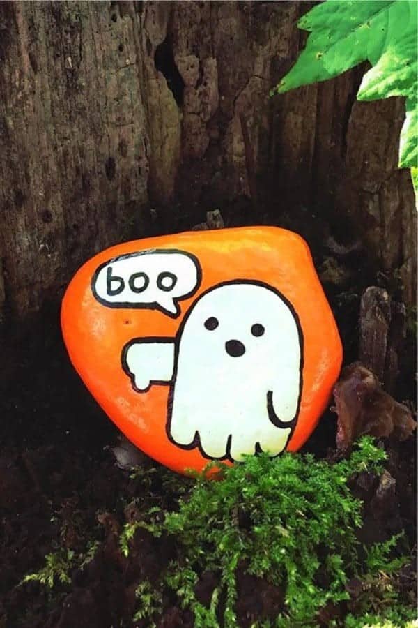 Cute Halloween Kindness Rock