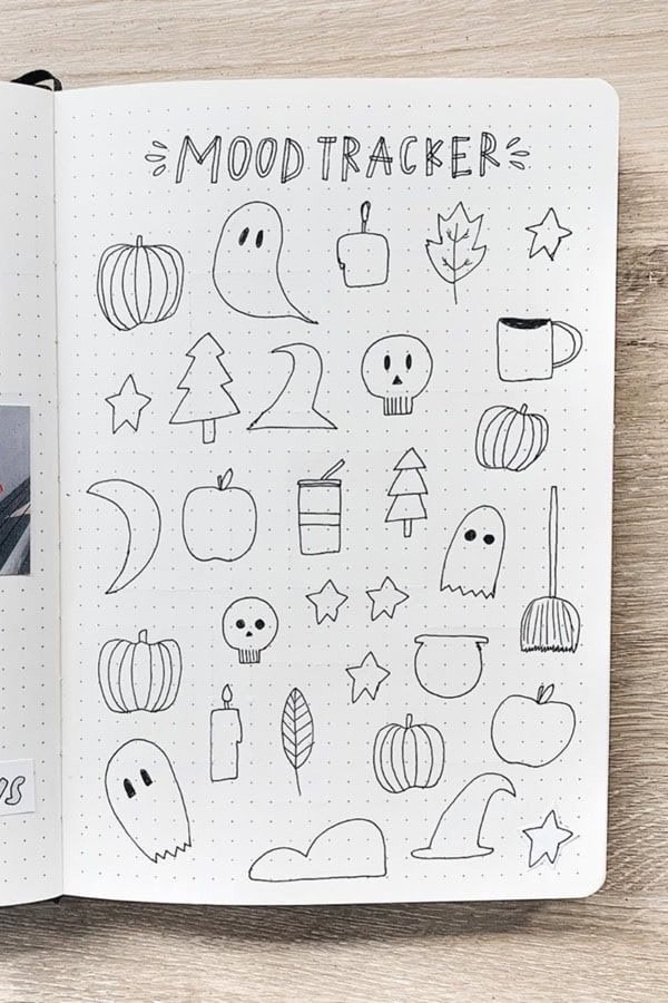 Simple Halloween Mood Tracker