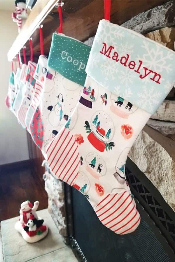 How to Make Personalized Christmas Stockings