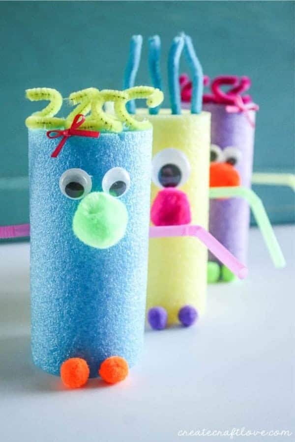 Pool Noodle Monsters