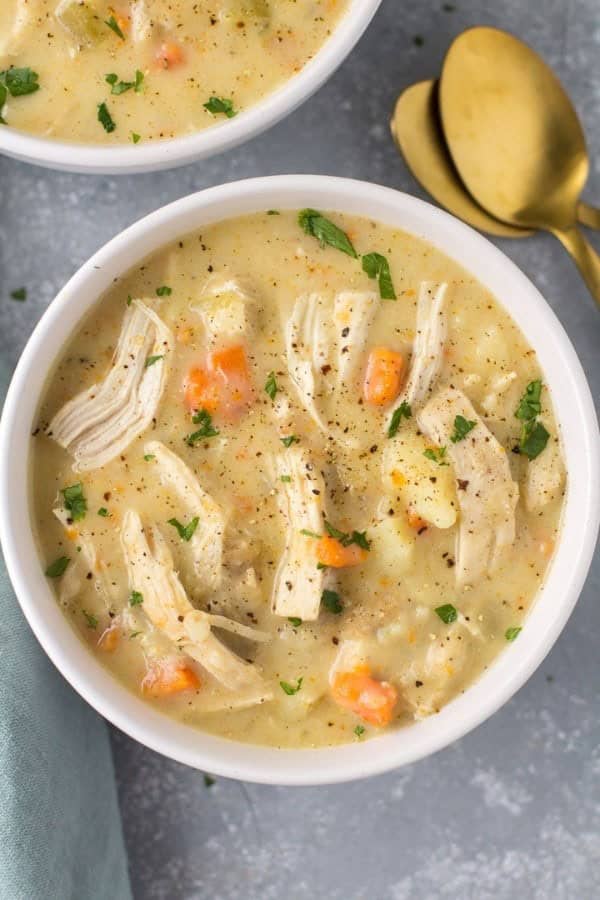 CHICKEN POT PIE SOUP