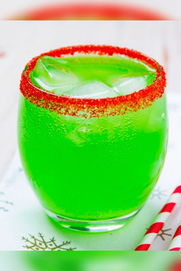 Boozy Grinch Punch