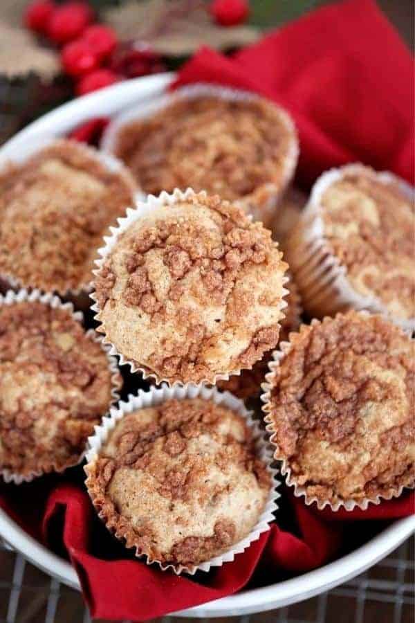 APPLE COFFEE CAKE MUFFINS