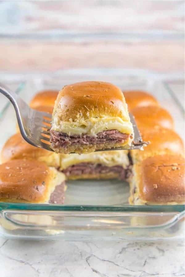 Baked Roast Beef Sliders