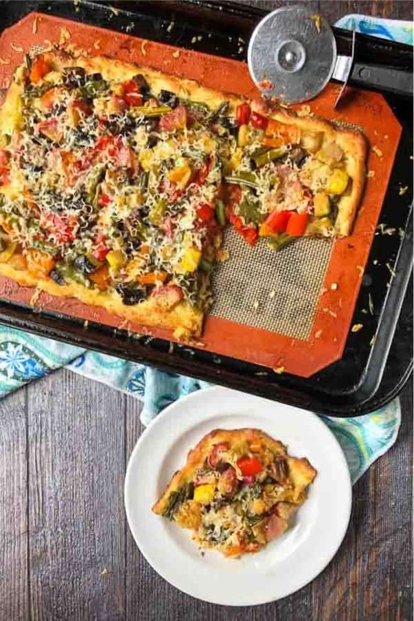 Flatbread Pizza Using Fathead Dough