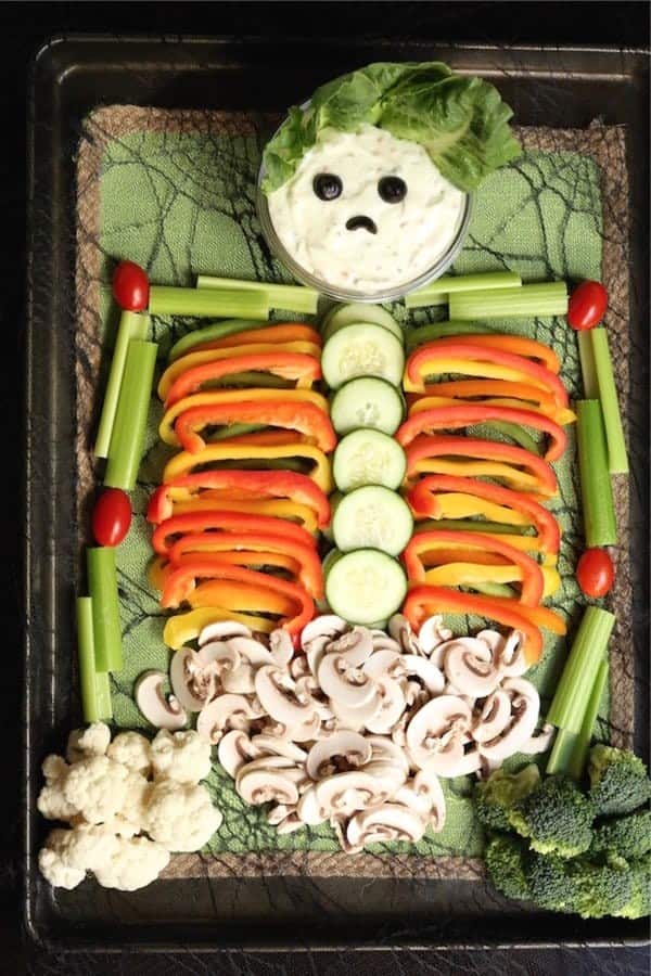 Halloween Veggie Tray