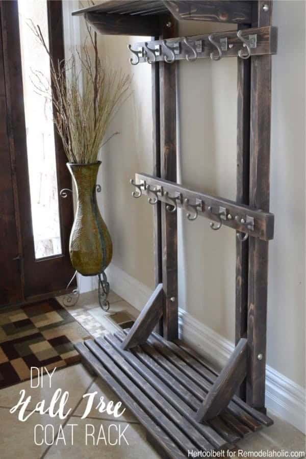 Pottery Barn Inspired Tree Coat Rack