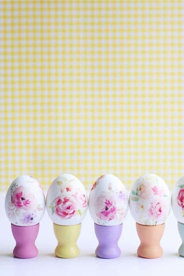 DIY Tattooed Watercolor Easter Eggs