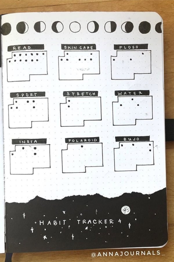 Moon Habit Tracker