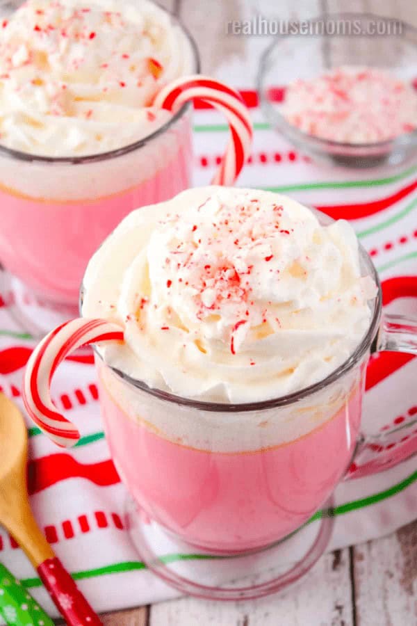 Candy Cane White Hot Chocolate