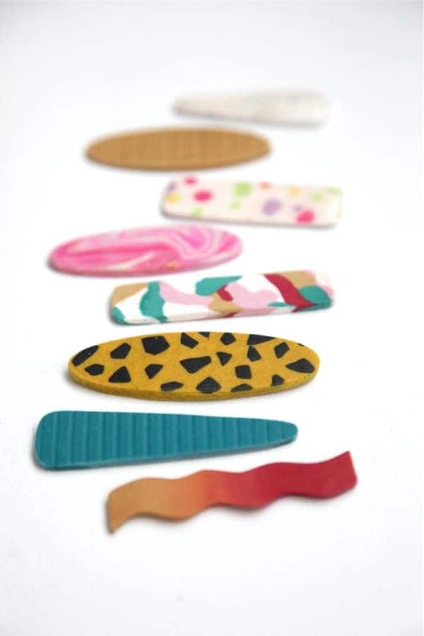 How to Make Polymer Clay Hair Barrettes