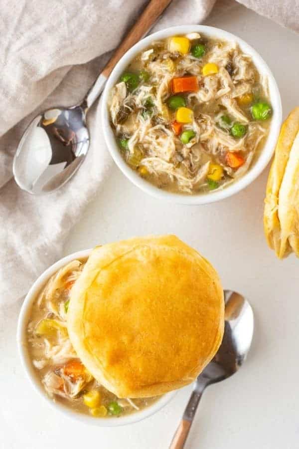 CROCKPOT CHICKEN POT PIE