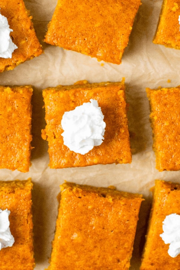 Pumpkin Spice Bars