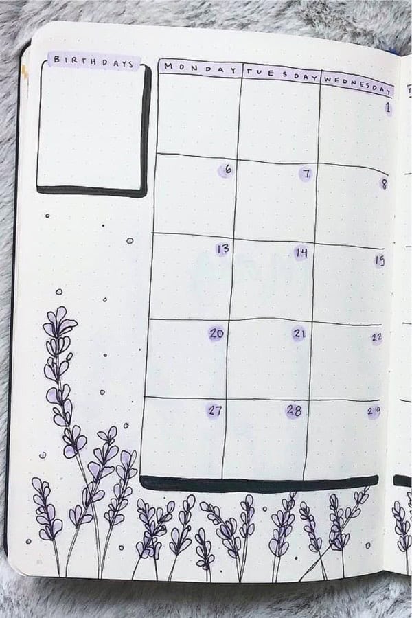 May Monthly Spread