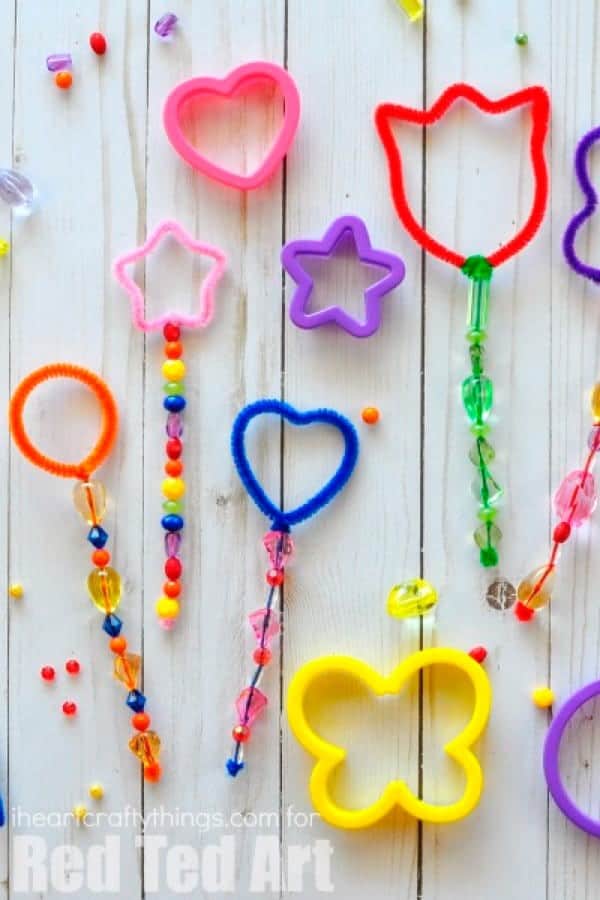 DIY Shape Bubble Wands