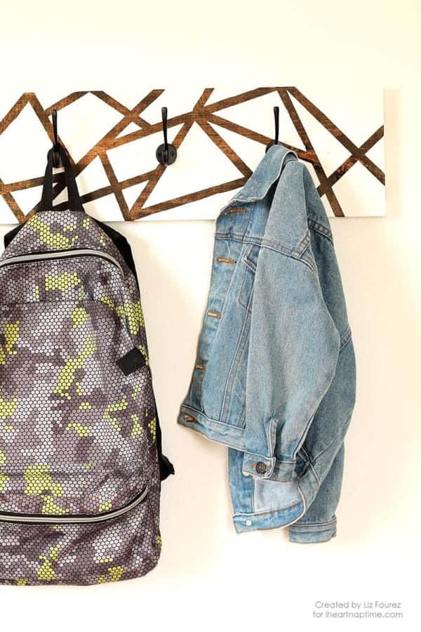 DIY Backpack Hanger