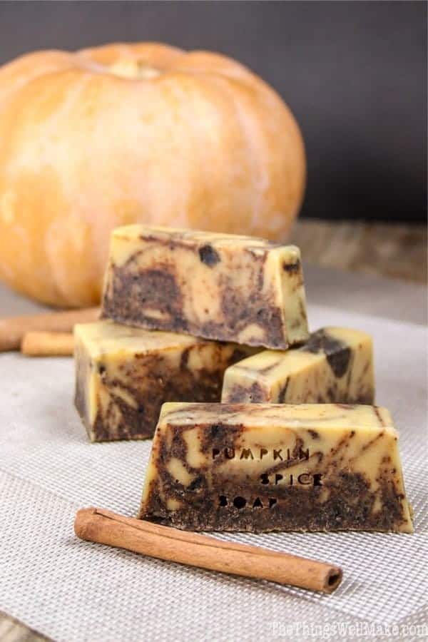 Easy Pumpkin Spice Soap