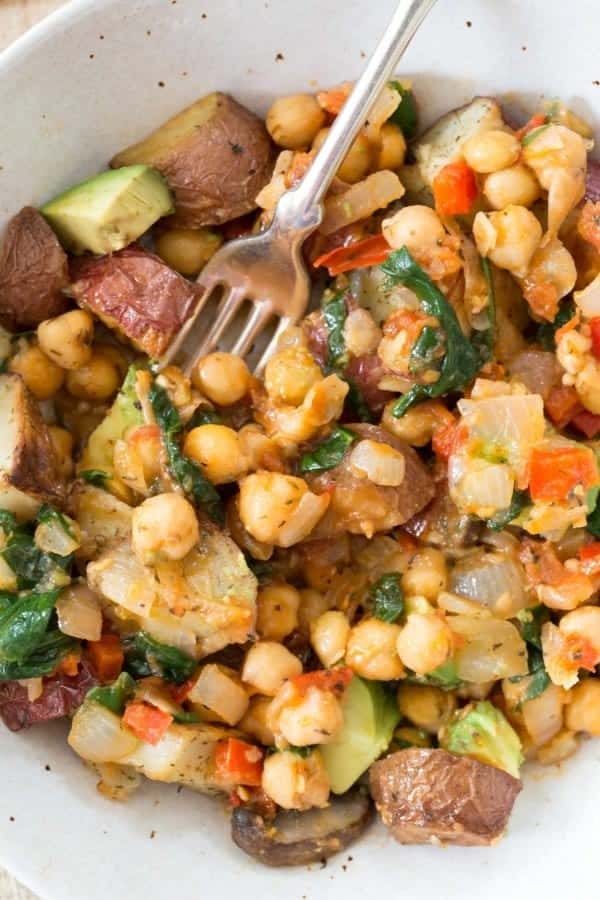 VEGAN BREAKFAST SKILLET