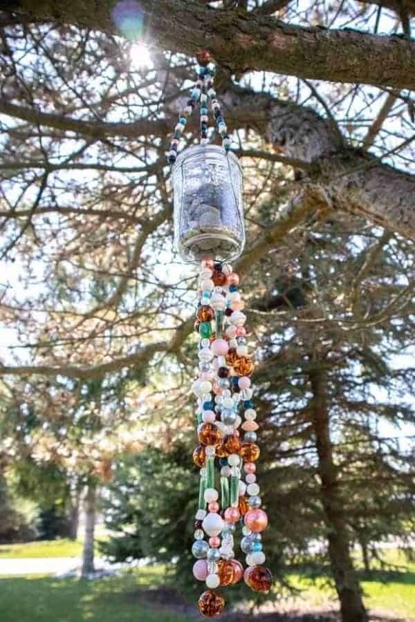 MASON JAR WIND CHIME