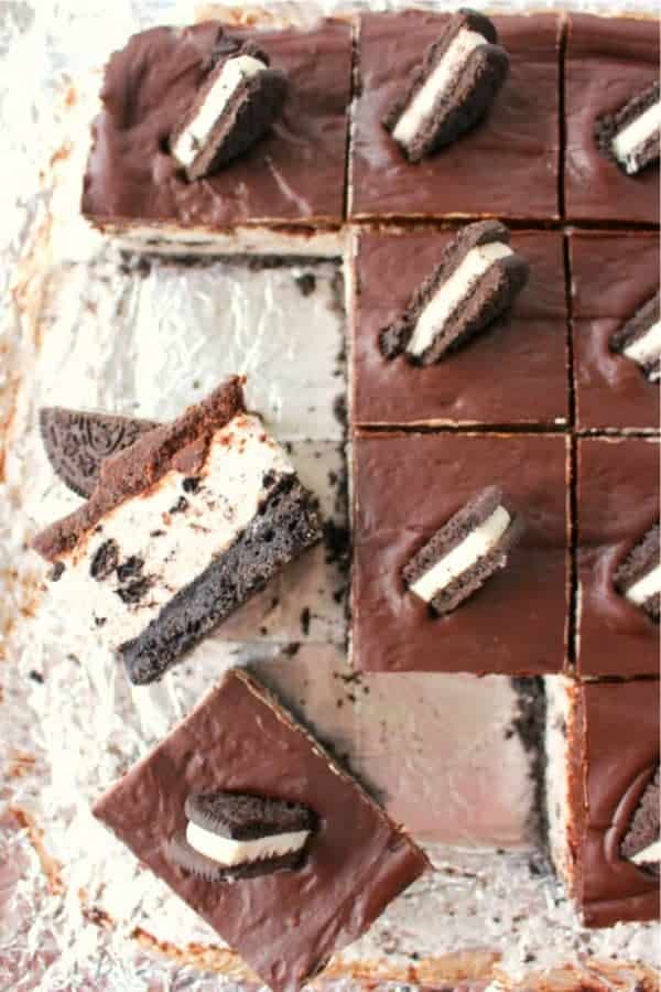 No Bake OREO Cheesecake Bars