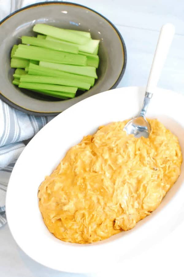 Keto Buffalo Chicken Dip