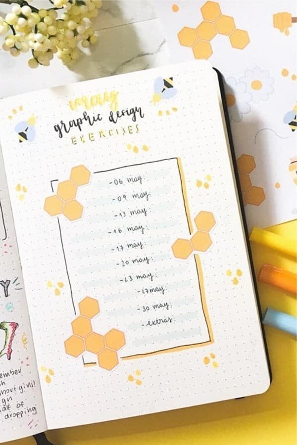 Yellow Homework Tracker