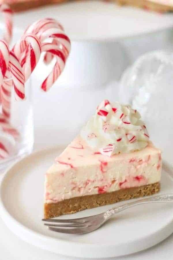 CANDY CANE CHEESECAKE