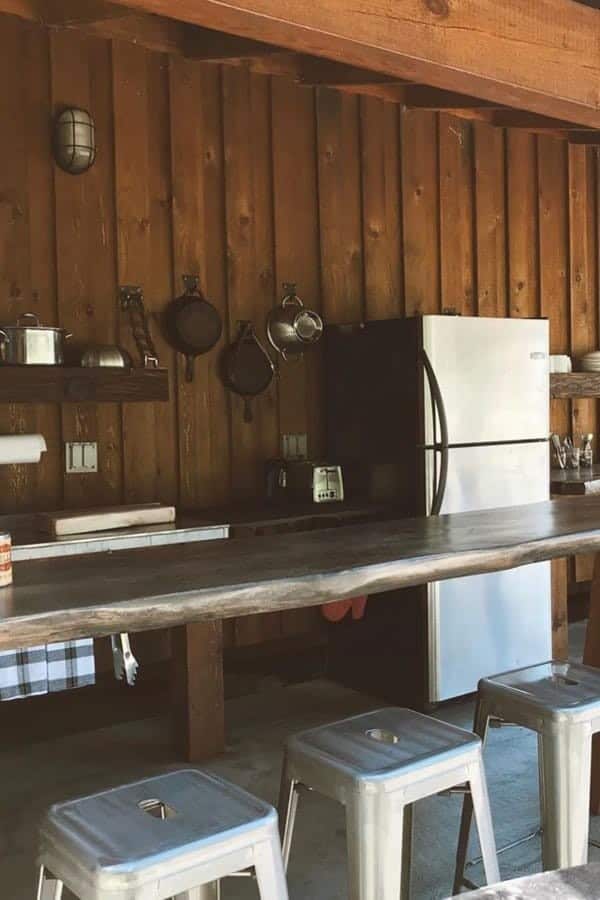 Rustic Outdoor Kitchen