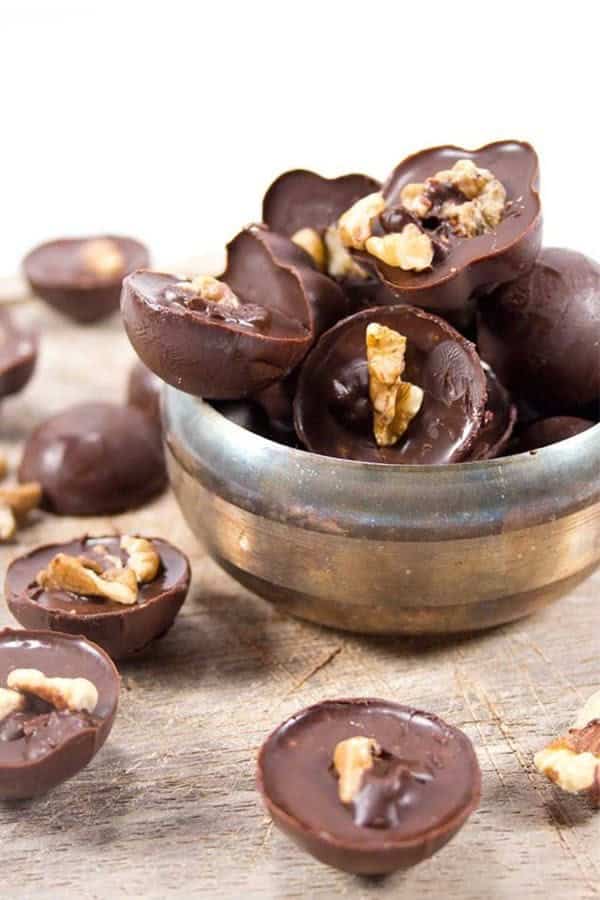 Chocolate Walnut Keto Fat Bombs