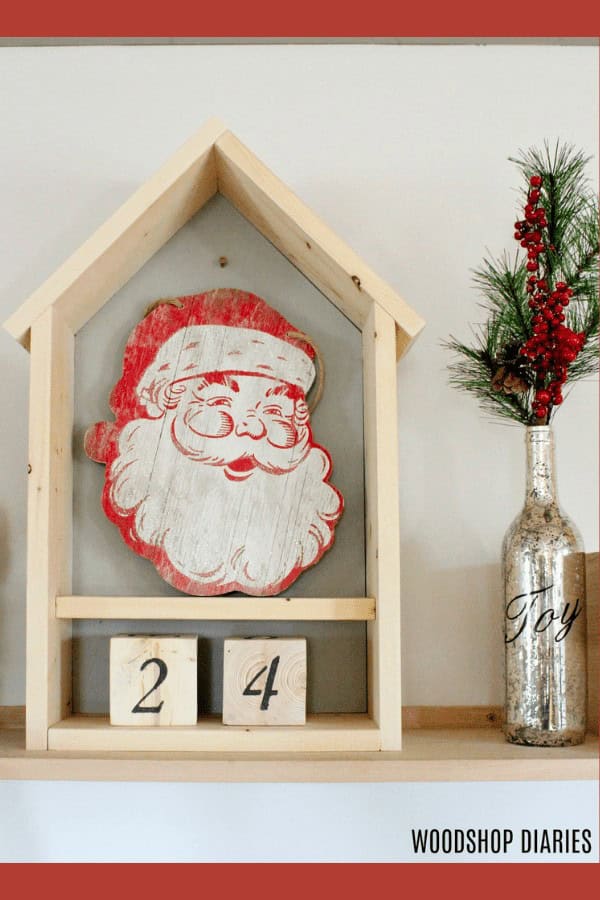 Wooden Countdown Calendar