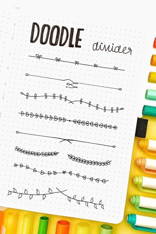 Simple Doodle Dividers