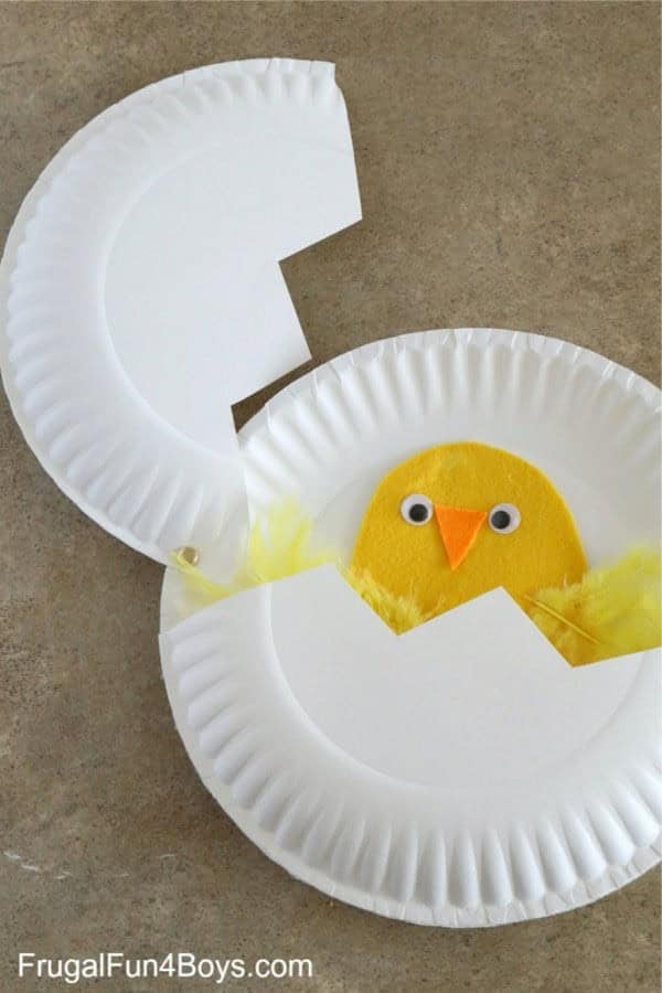 Hatching Chicks Paper Craft