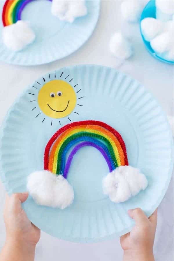 Pipe Cleaner Rainbow Craft