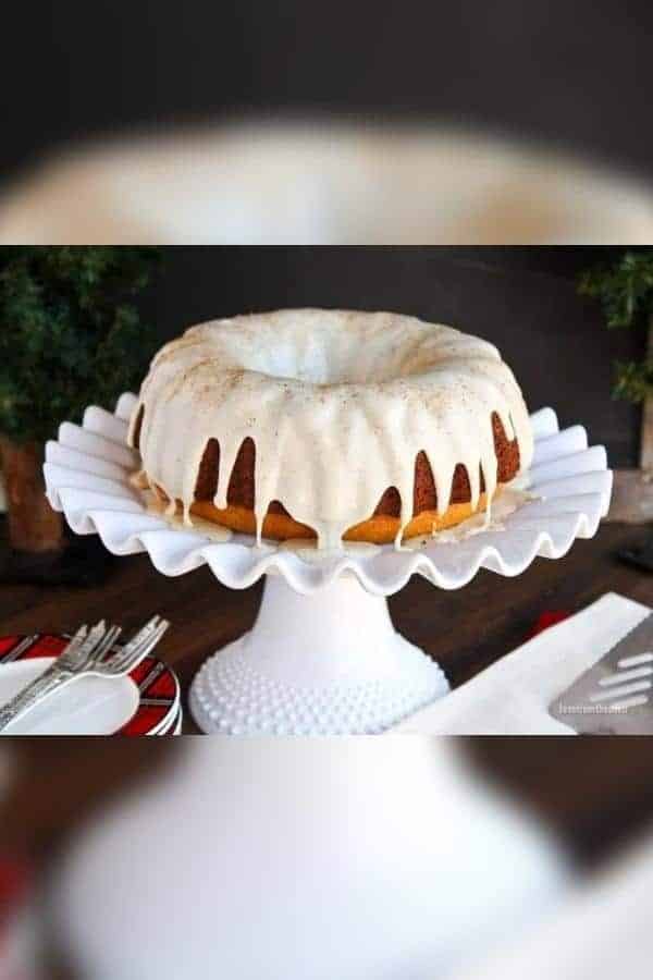 EGGNOG BUNDT CAKE