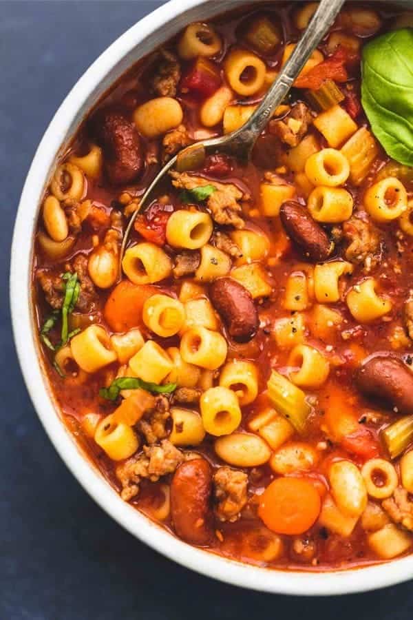 Instant Pot Pasta E Fagioli Soup