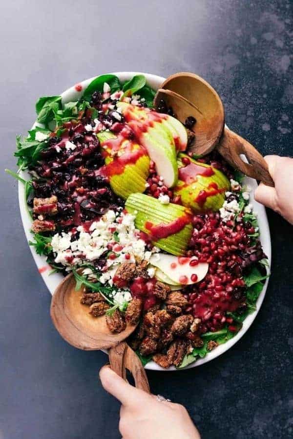 PEAR POMEGRANATE SALAD