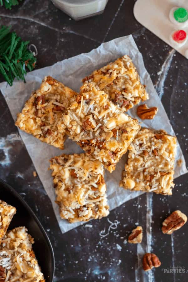 Gingerbread Magic Bars