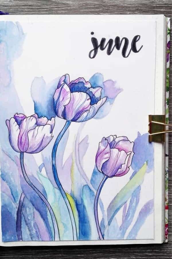 Watercolor June Cover