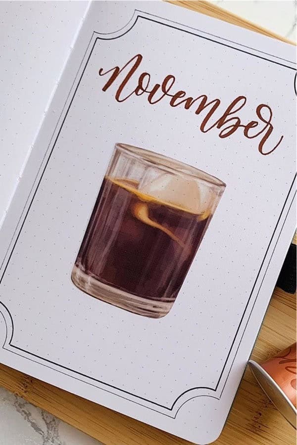 Realistic Coffee Monthly Cover